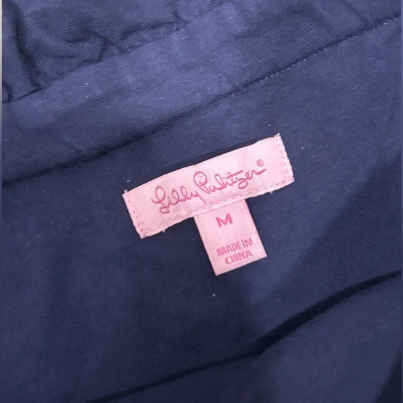 Lilly Pulitzer Esmeralda Yellow Plaid Combo Dress With Pockets Size Medium - Picture 10 of 10